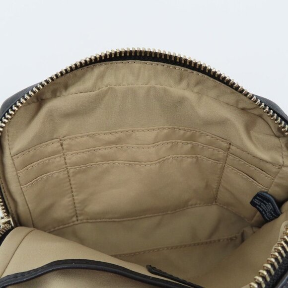 Cole Haan Python Snakeskin Print Genuine Leather Black Wristlet Handbag Purse - Picture 7 of 11